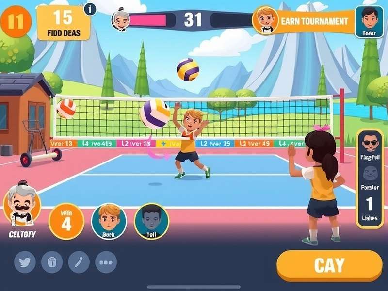 Volley Valley character customization options